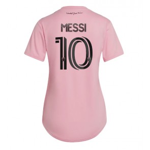 Inter Miami Lionel Messi #10 Replika Hjemmebanetrøje Dame 2023-24 Kortærmet
